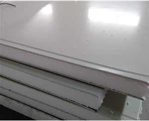 金华金华净化彩钢板50厚1150型EPS净化板公口细节